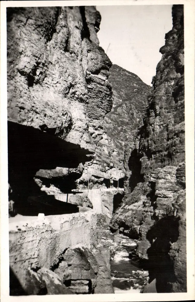 Gorges du Cians — Affenkopf, Wächter der Gorges du Cians — Éditions d'Art OLIVIER & BEUILL - Vorderseite
