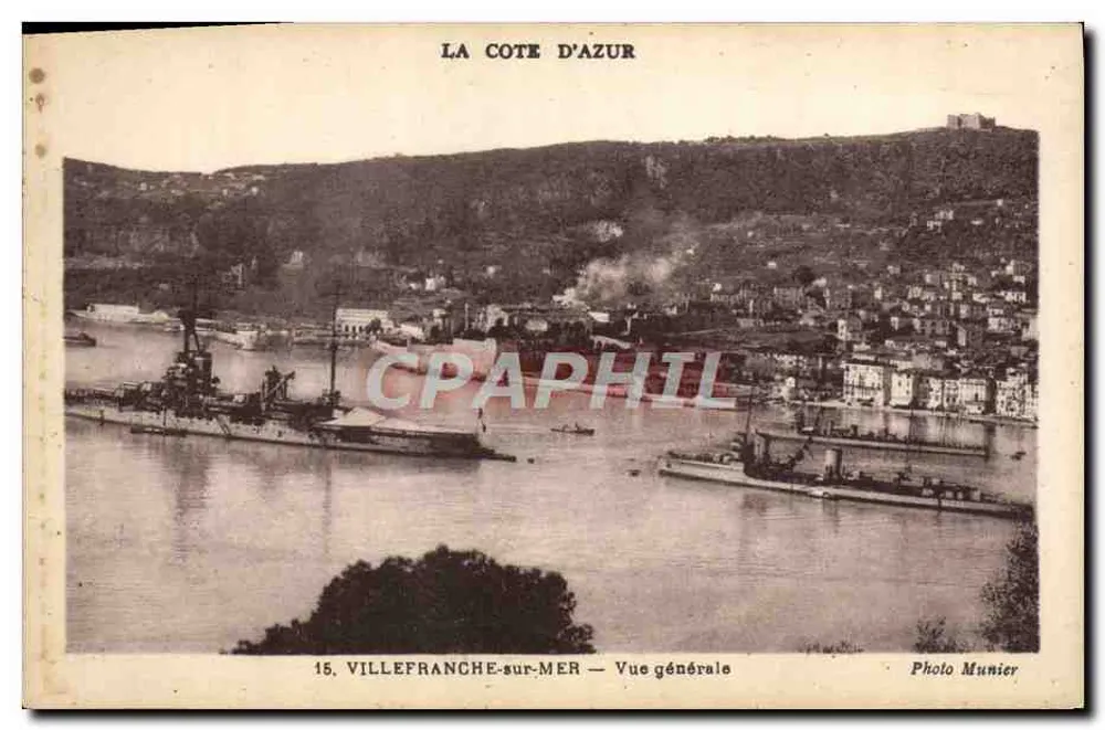 Villefranche-sur-Mer — Allgemeiner Blick — Photo Munier - Vorderseite
