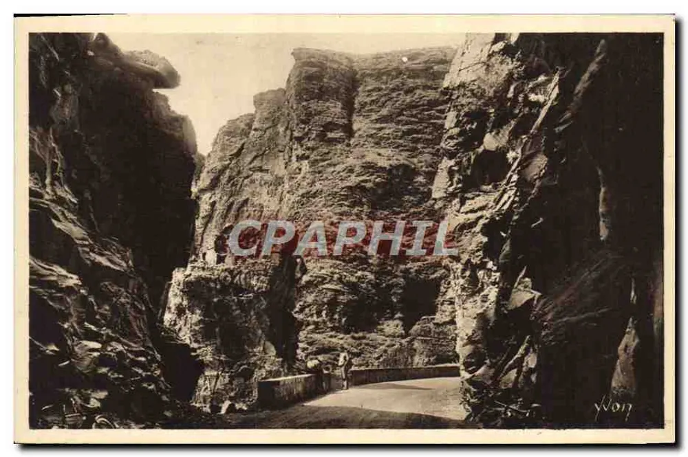 Gorges de Daluis — A.M. (Bretagne) — Les Editions d'Art YVON, Paris - Frente