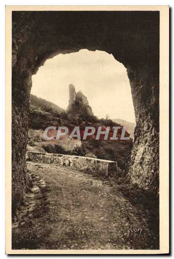 Gorges de Daluis — Das Alte Schloss — Éditions d'Art Yvon - Vorderseite