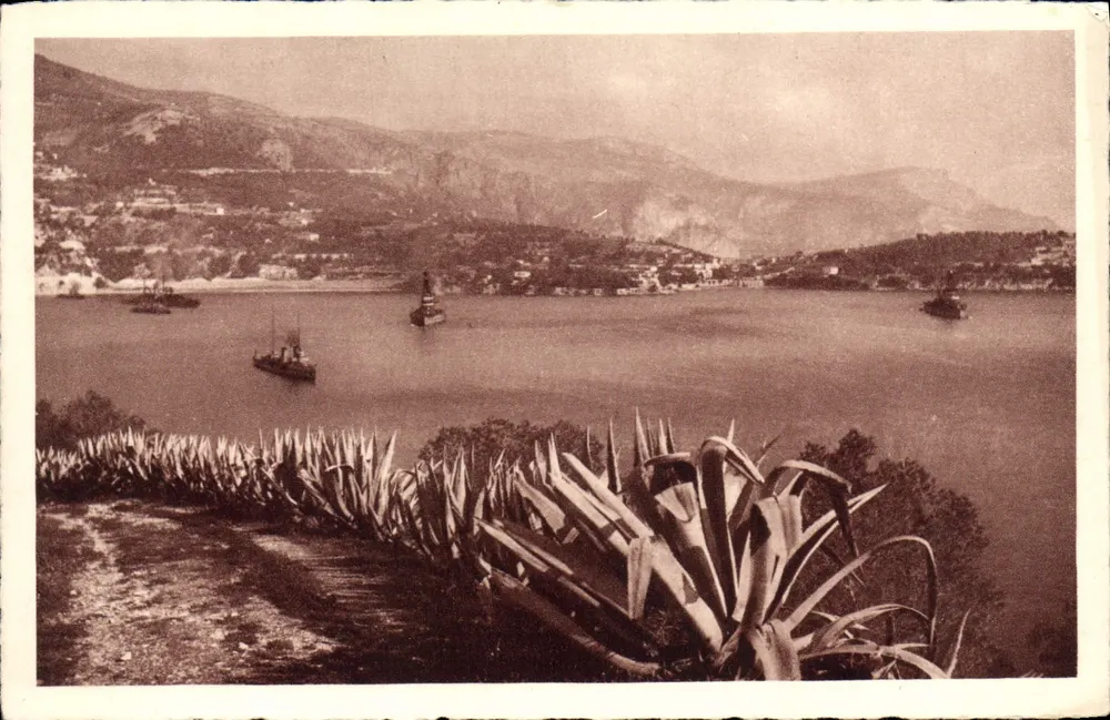 Der Hafen und die Flotte — Villefranche-sur-Mer — Braun & Cie, Imp. Mulhouse-Dornach - Vorderseite