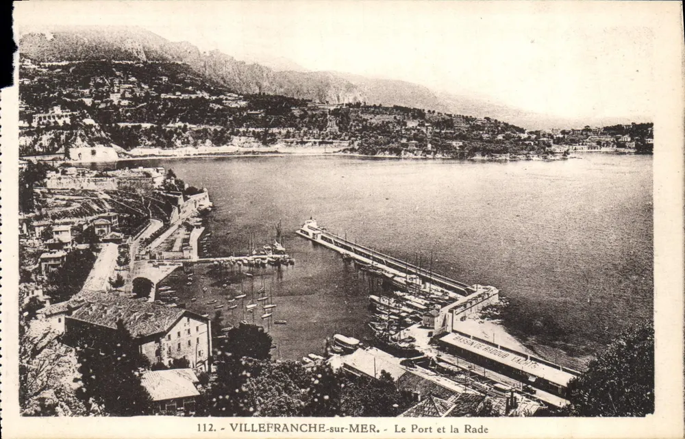 VILLEFRANCHE-sur-MER - Der Hafen und die Bucht - 112 - Vorderseite
