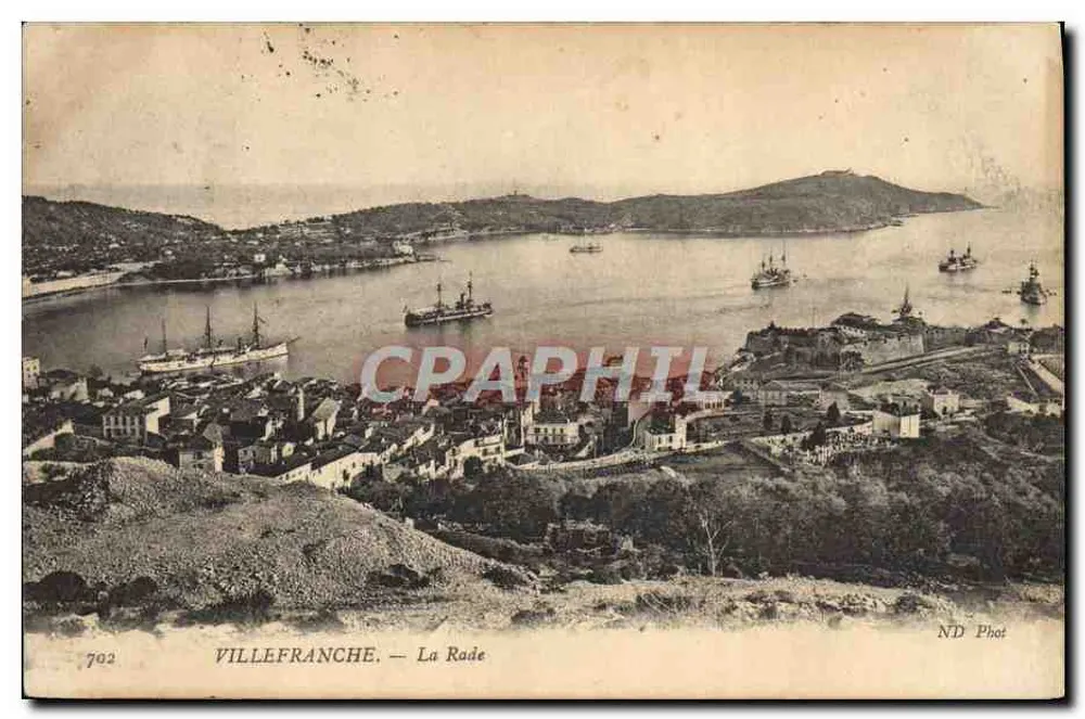 Villefranche — La Rade — ND Phot - Frente