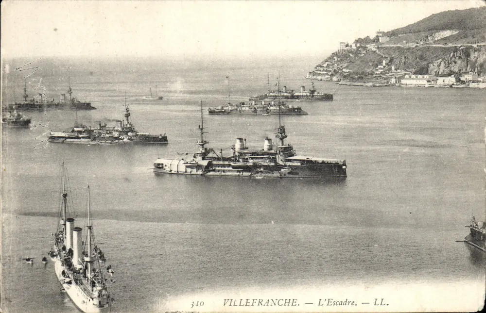 Villefranche — Die Flotte — LL. — n° 310 - Vorderseite