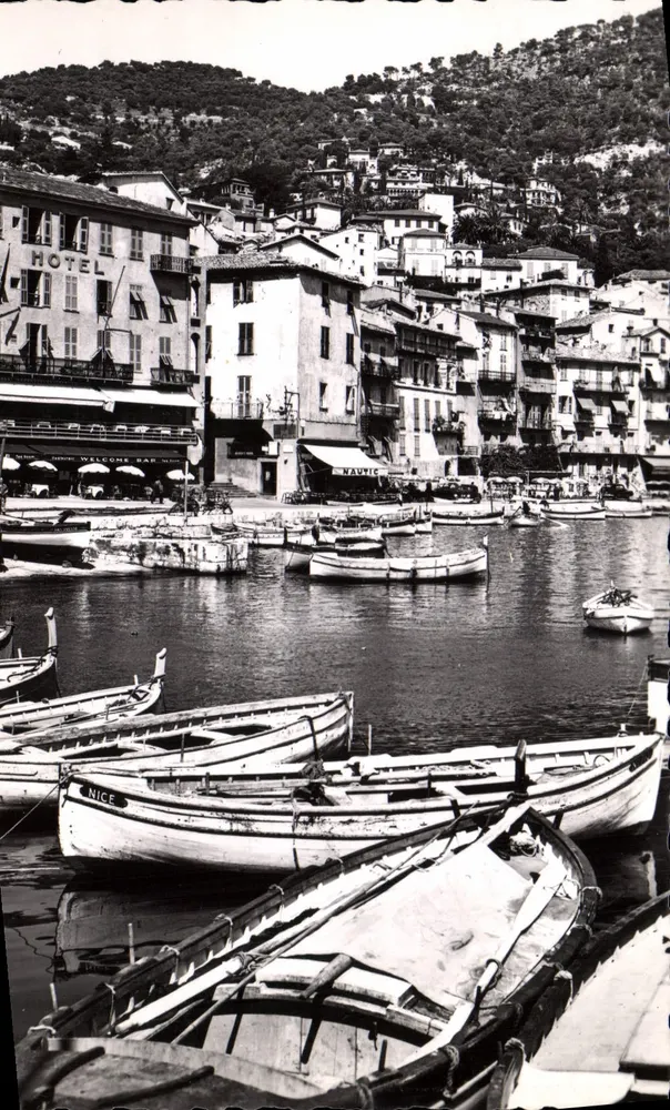 Villefranche-sur-Mer — Ansicht auf den Kai — L. Gilletta & Cie, Nice - Vorderseite