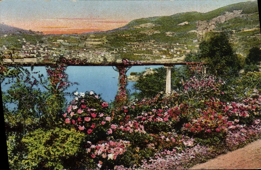 Tuin - Pergola - Côte d'Azur — Uitgave Ometta, Fot., Nizza — n°14 - Voorkant