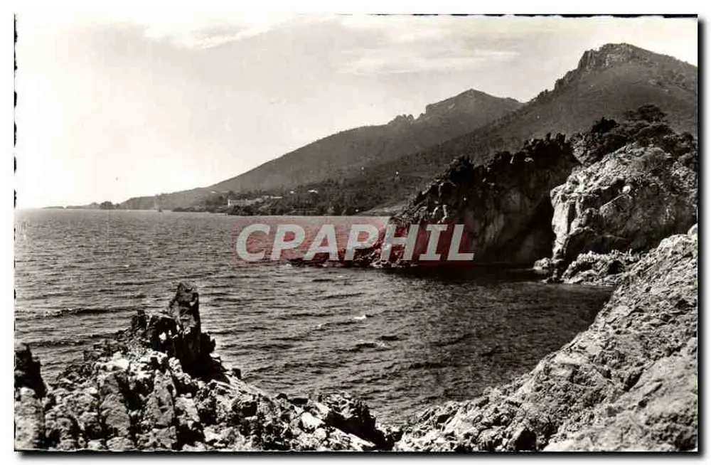 L'Esterel, as rochas vermelhas — A Costa Azul — Éditions S.E.P.T., 35, Bd Gorbella, Nice - Frente