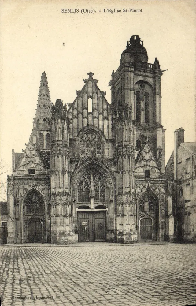 Senlis (Oise) - Katedra św. Piotra — Vandenhove, Liancoeur - Awers