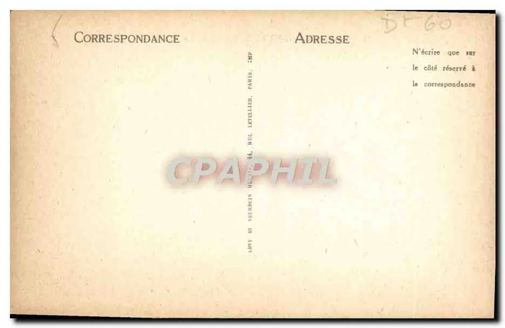 Ruínas de CHAMPLIEU (Oise) — O Teatro — ND. - Verso
