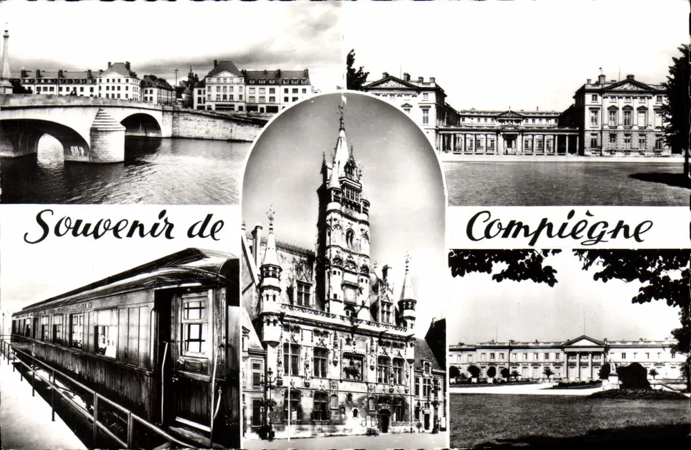Compiègne — Lembrete de Compiègne — Éditions de Tallefer (Oise) - Frente