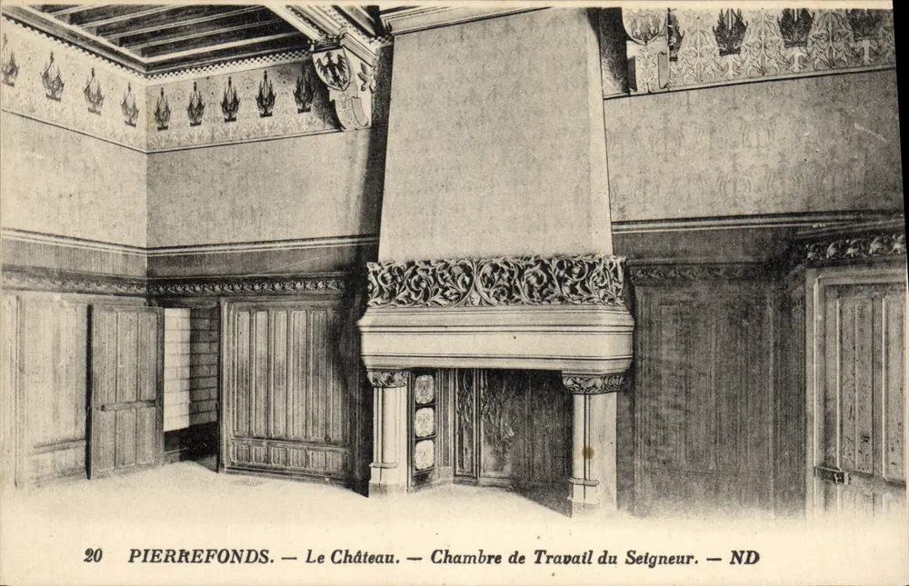 PierreFonds — Das Schloss — Arbeitszimmer des Lords — ND - Vorderseite