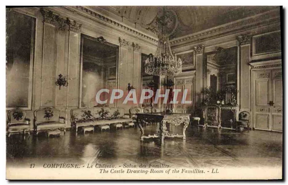 Compiègne - Das Schloss - Familienzimmer - LL - Vorderseite