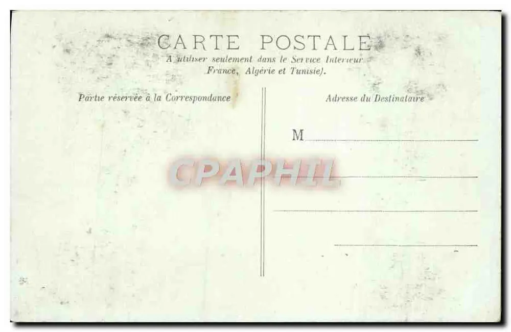 Le Saul du Loup — Cascada en el cañón — A. Bougault, n°792 - Reverso
