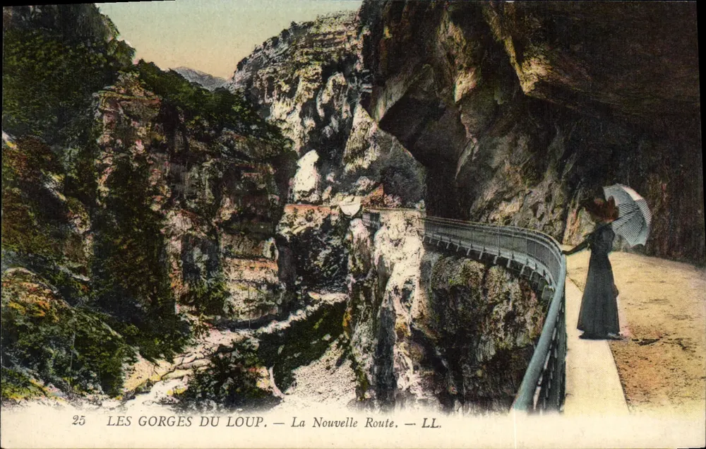 Les Gorges du Loup — La Nouvelle Route — LL - Vorderseite