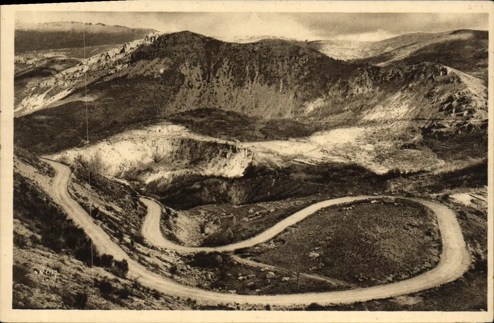 Gorges du Loup — Route des Gorges à Gourdon — Les Éditions d'Art Yvonne, Paris - Vorderseite