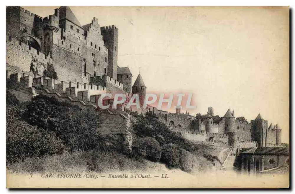 Carcassonne (Cidade) — Conjunto a Oeste — LL. - Frente