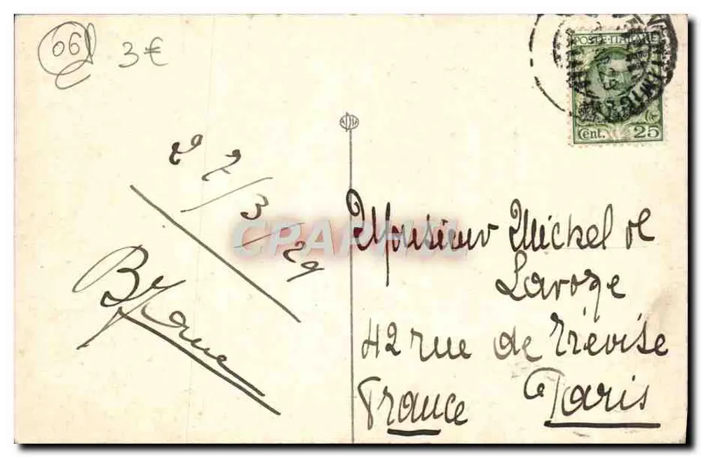 Grimaldi — Ponte San Luigi — Ventimiglia, Fronteira Italiana - Verso