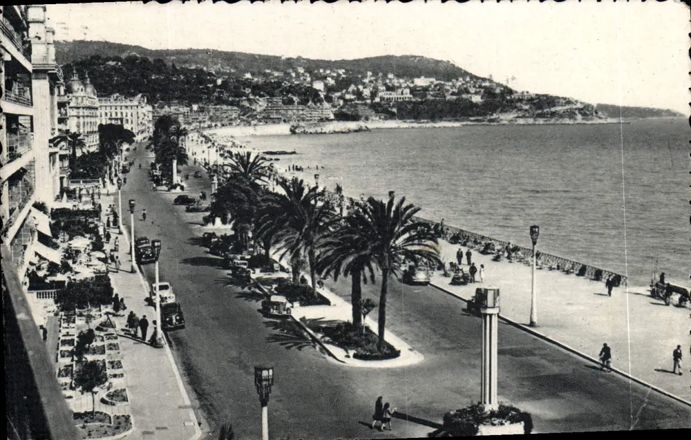 Nice - Le Mont Boron. La Promenade des Anglais — Verlag JILLETTA et Cie, n°44 - Vorderseite