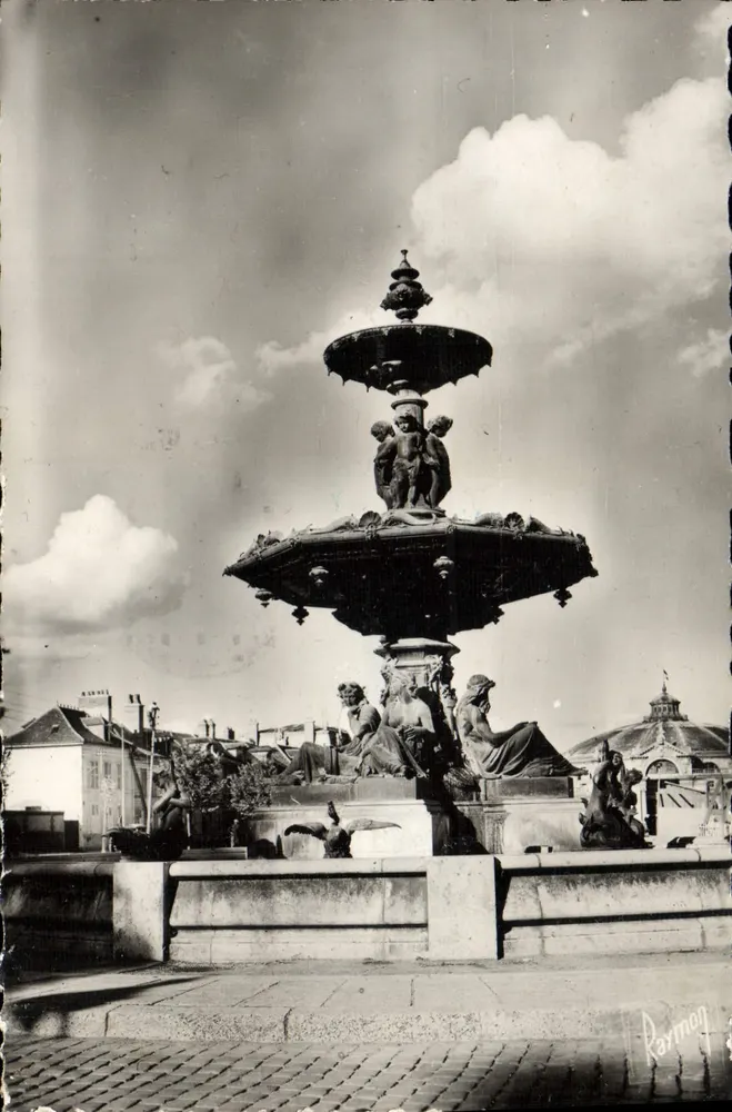 Troyes (Aube) — A Fontaine Argence — Edição de Arte « Raymon » - Frente