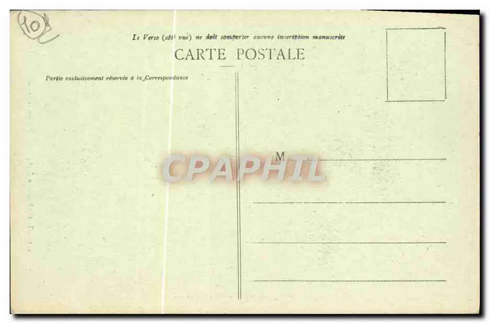 Troyes - A Catedral - Entrada lateral — Maison des Magasins Henri, editor, Troyes - Verso