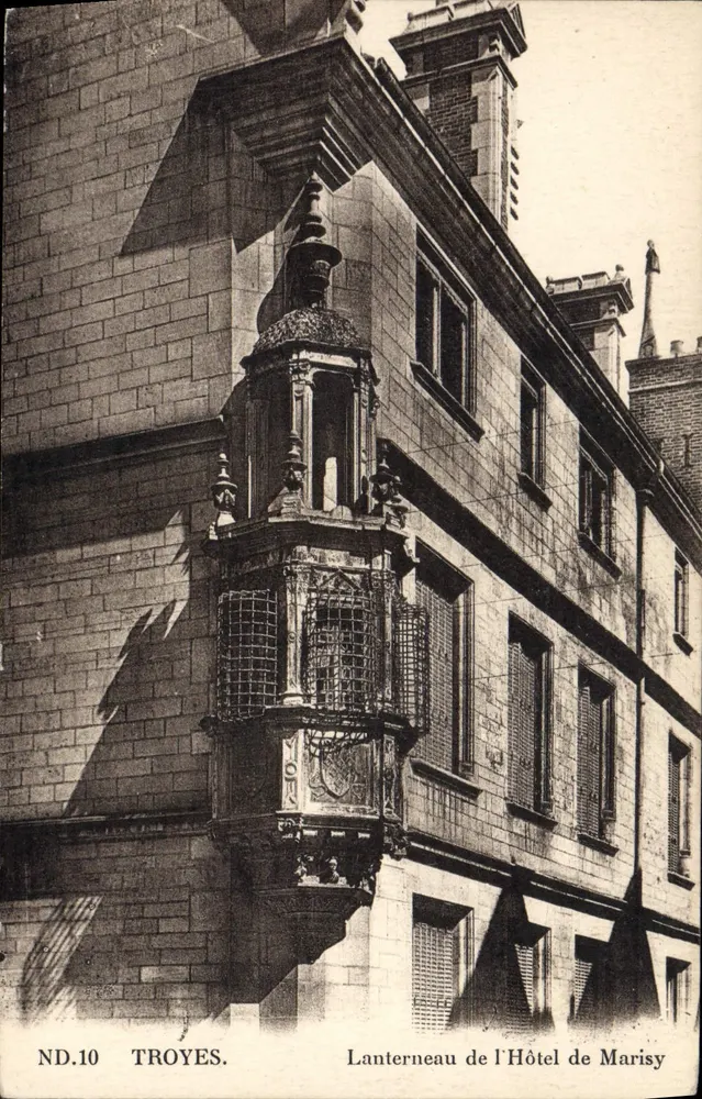 Troyes — Lanterneau do Hotel de Marisy — ND.10 - Frente