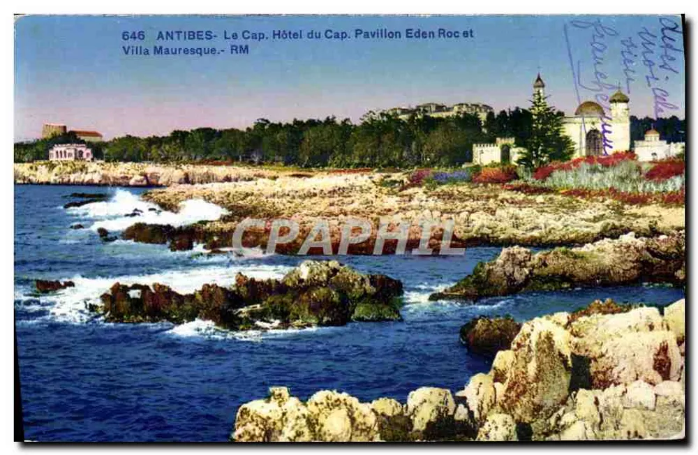Antibes - Der Cap. Hotel du Cap, Pavillon Eden Roc und Villa Mauresque - RM - Vorderseite