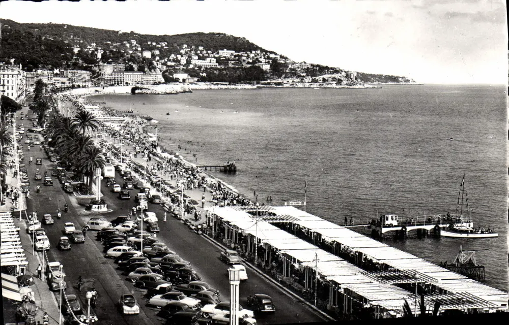 Die Promenade des Anglais und der Mont-Boron — Nizza — Éditions d'Art Montboron, n°42 - Vorderseite