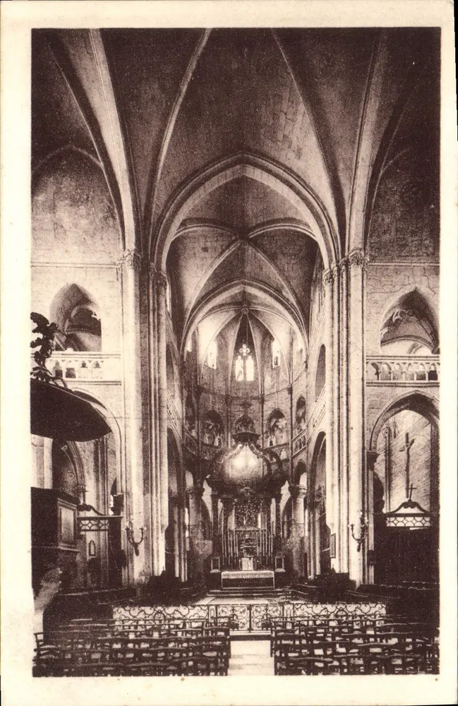 NARBONNE - Igreja de São Paulo — o coro (século XII) - Frente