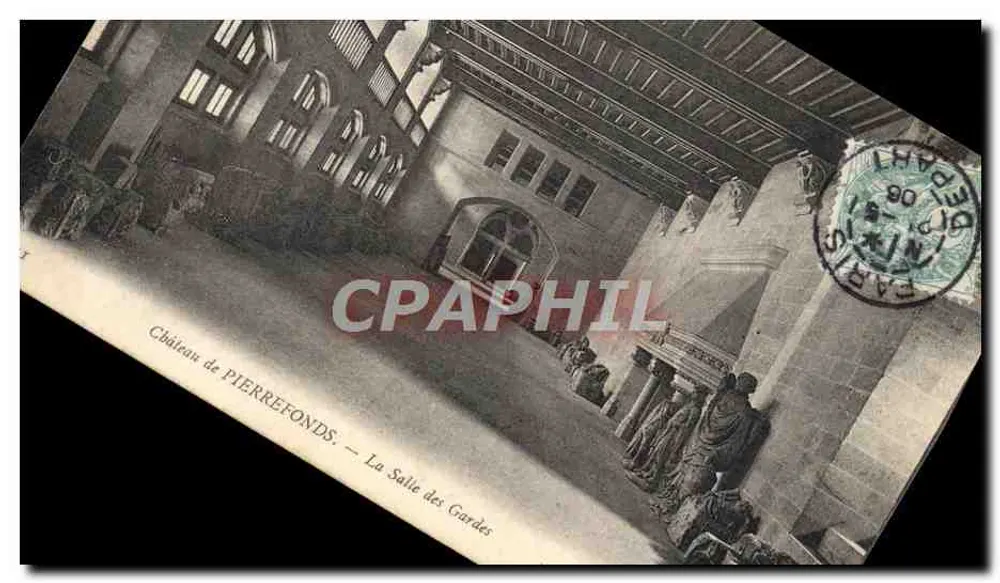 Château de PIERREFONDS — La Salle des Gardes - Vorderseite