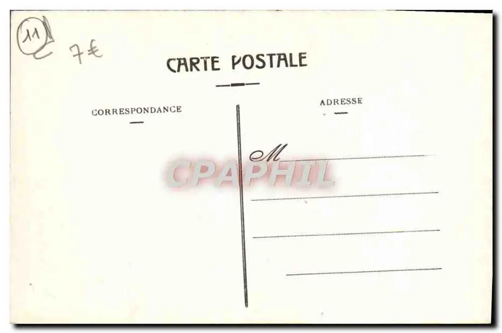 Carcassonne — Allgemeine Ansicht vom Norden — Michel Jordy - Rückseite