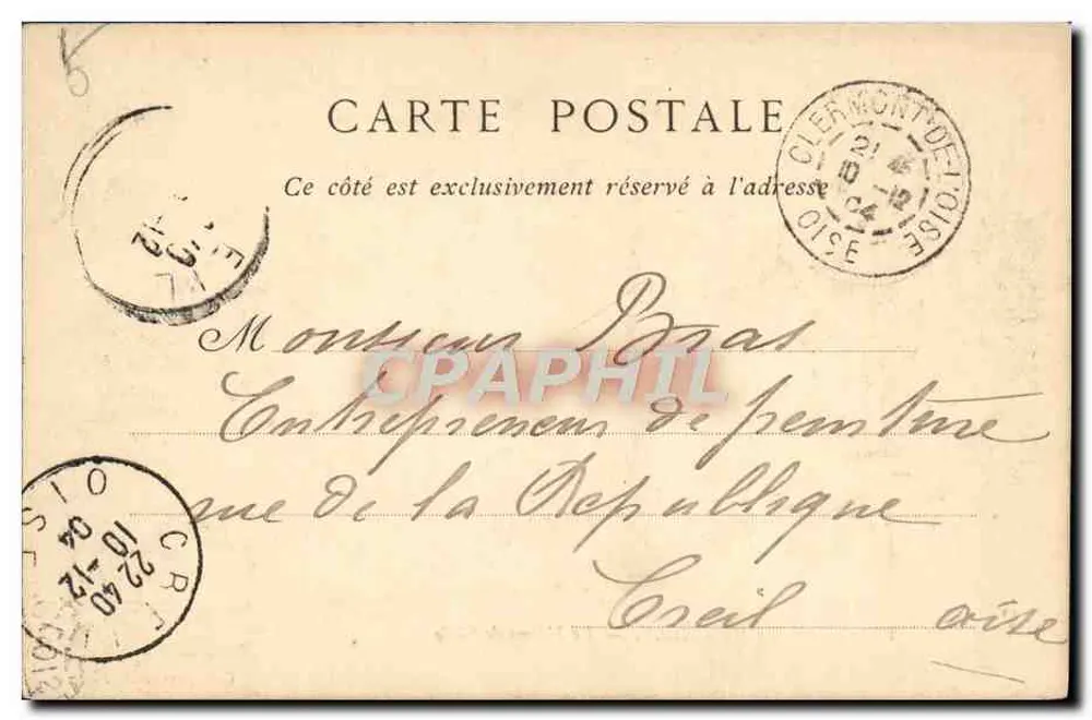 Castelo de Chantilly — A Casa de Silvie — editor não visível - Verso