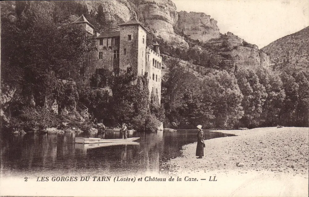 Las Gorges del Tarn (Lozère) y Castillo de La Caze — LL - Anverso