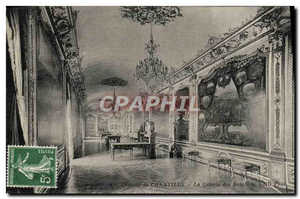 Schloss Chantilly — Die Galerie der Schlachten — ND Fotografie - Vorderseite