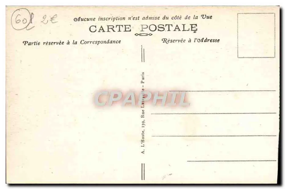 Foresta di Compiegne — Monumento dell'Armistizio — Marcel Magès, Architetto - Verso