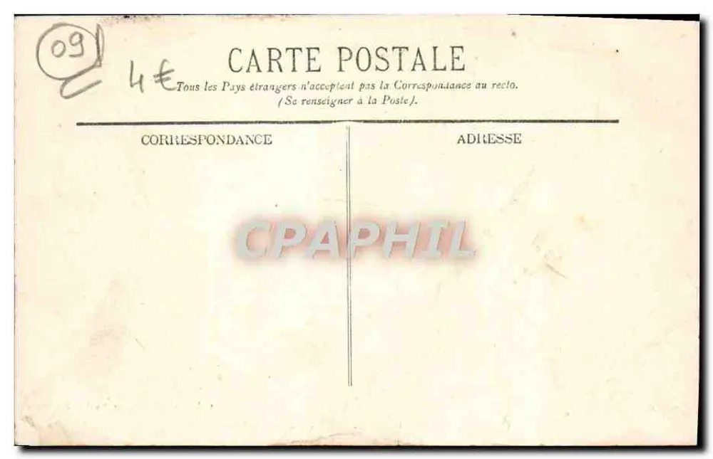 Ax-les-Thermes — Wodospad Parku Telch — Wyd. J. Carrère Bazar Ax-les-Thermes - Rewers
