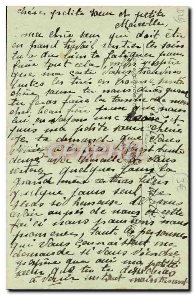 Sisteron — vista geral do norte — editor Pascal Lieutier, n° 11 - Verso
