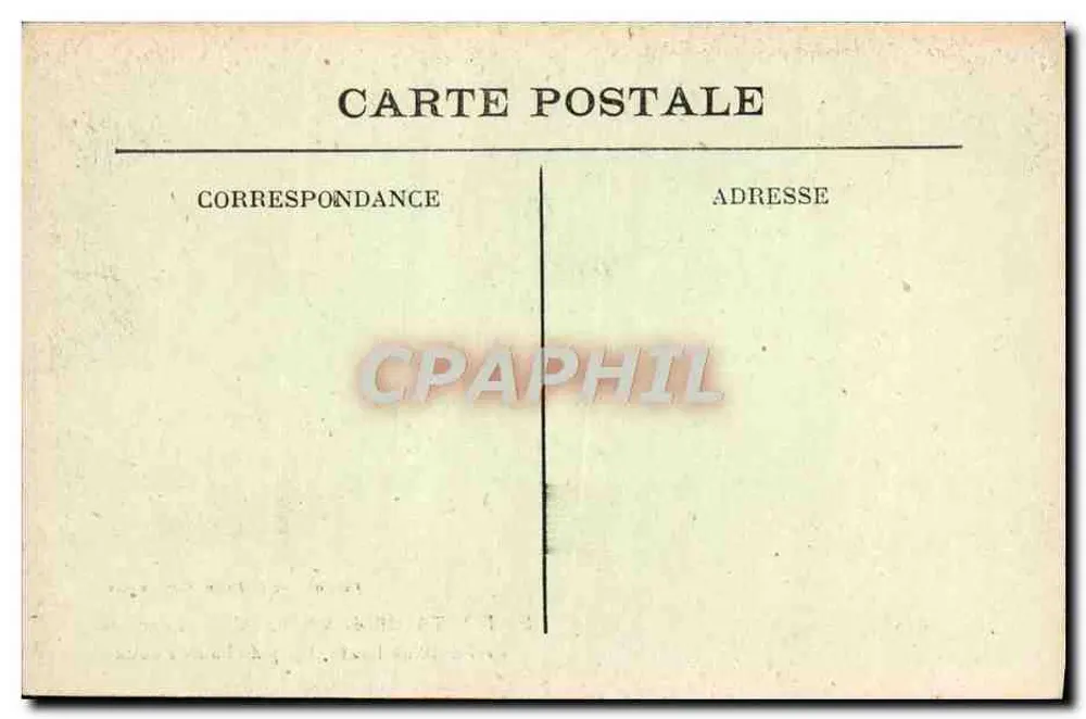 Die Hohe Quelle, die höchsten Wasser — Vaucluse — Edition Vve J. Brun, Carpentras, Nr. 80 - Rückseite