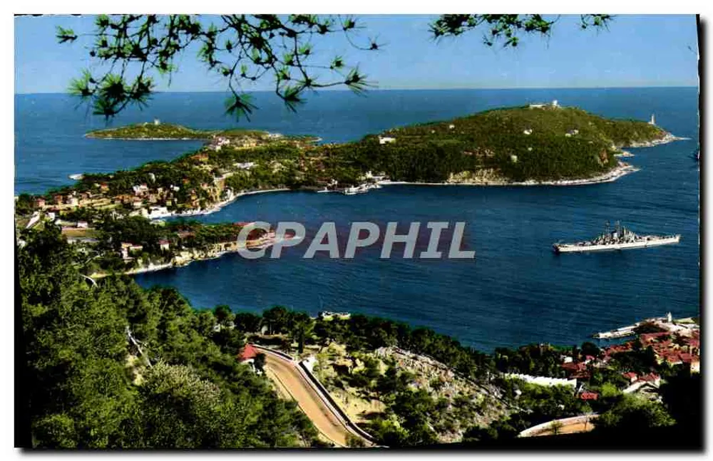 Ausblick auf die Bucht und den Cap Ferrat — Tal der Cotes-du-Rhône, Touristische Sehenswürdigkeiten — Französische Ausgabe - Vorderseite