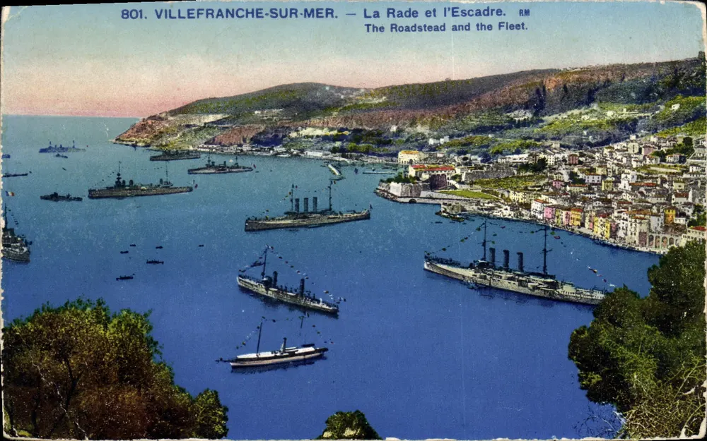 Villefranche-sur-Mer — Die Bucht und die Flotte — RM - Vorderseite