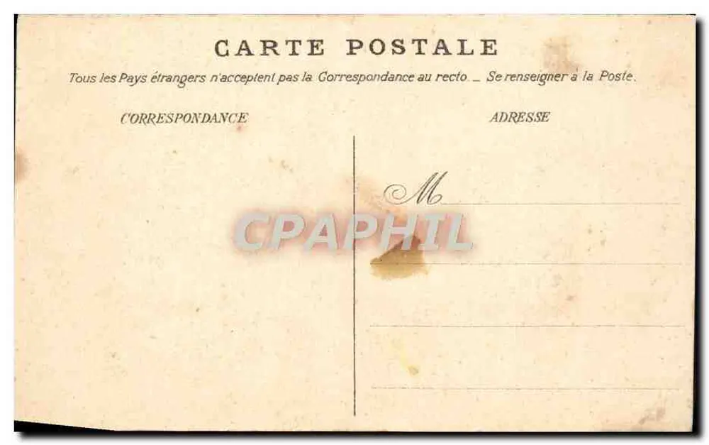 Villefranche — Vista geral — editor desconhecido, n° 9 - Verso