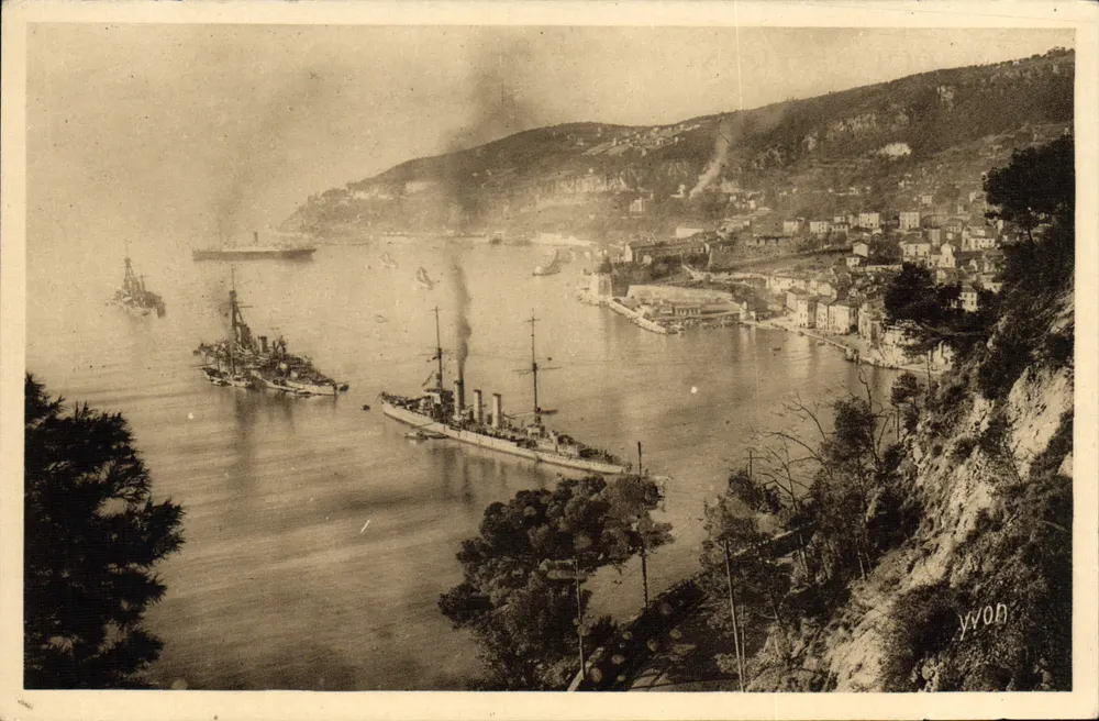 A Baía — Villefranche-sur-Mer — Éditions d'Art YVON - Frente