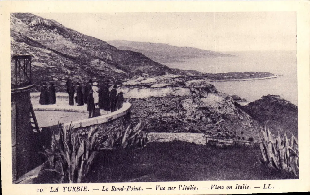 La Turbie — Le Rond-Point — Ansicht Italiens — LL. - Vorderseite