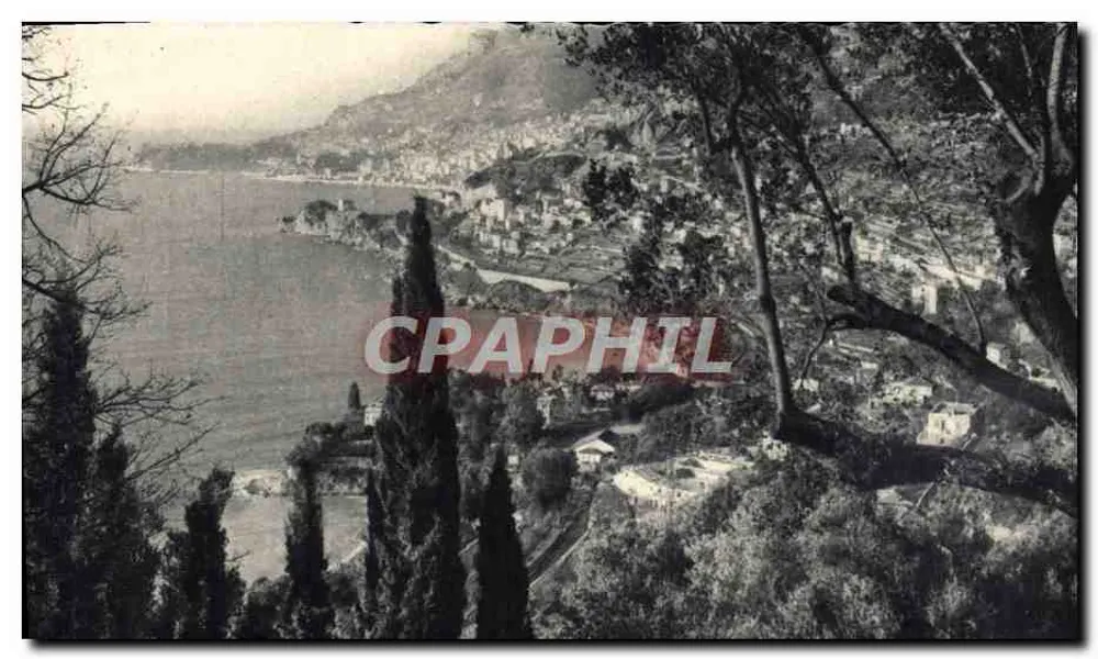 Das Fürstentum von Roquebrune aus gesehen — Nice — Editions de Monaco - Vorderseite