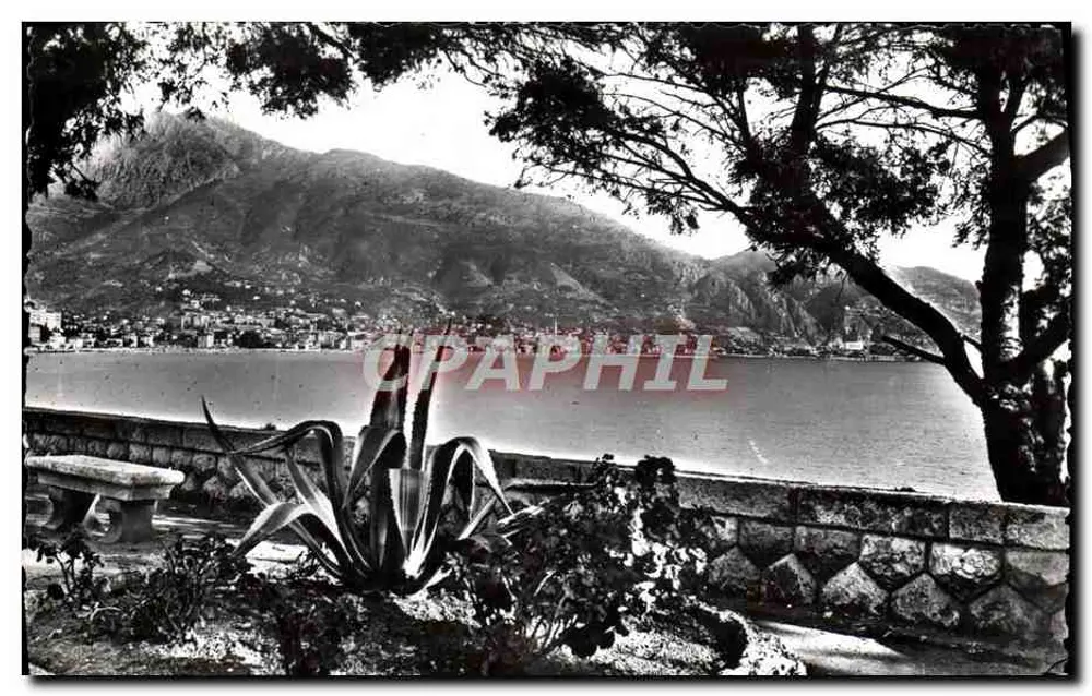 Menton — Allgemeine Ansicht vom Ausgang des Tunnels von Cap Martin — Verlag nicht sichtbar - Vorderseite