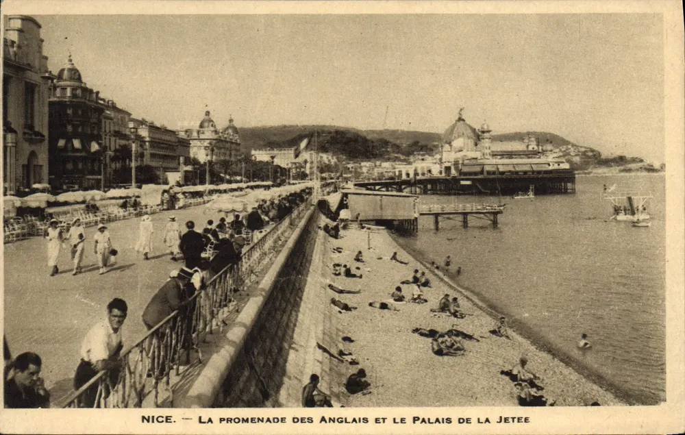 Nice — Promenade des Anglais und das Palais de la Jetée - Vorderseite
