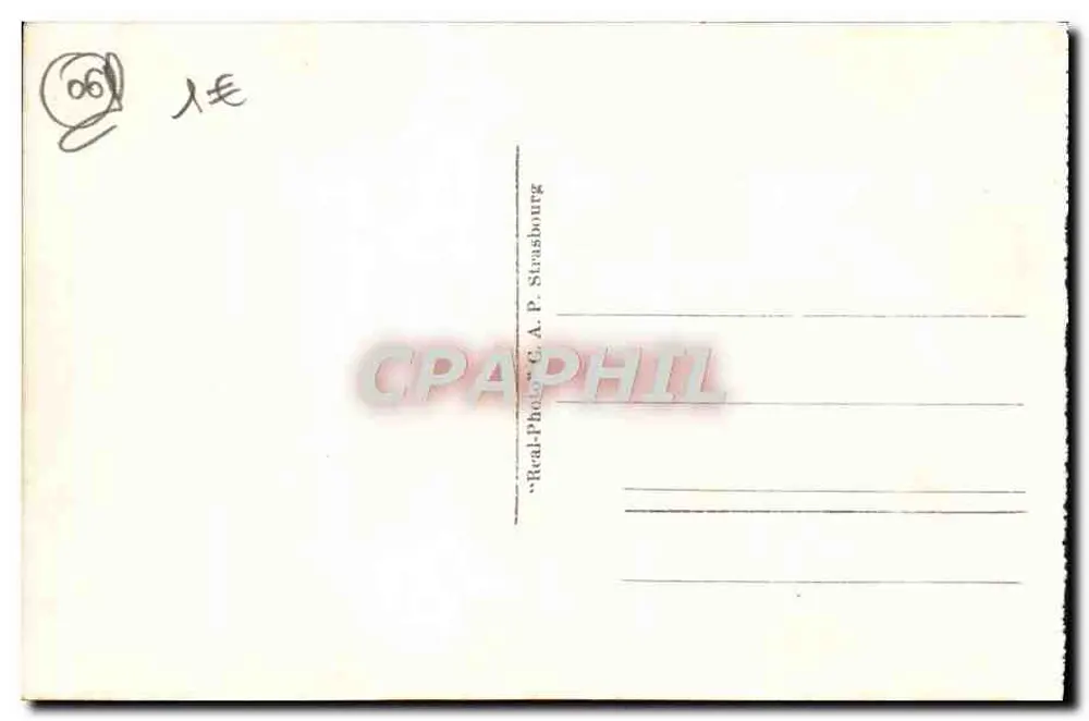 La Turbie – A Torre de Augusto – C.A.P. Stausbourg n°13 - Verso