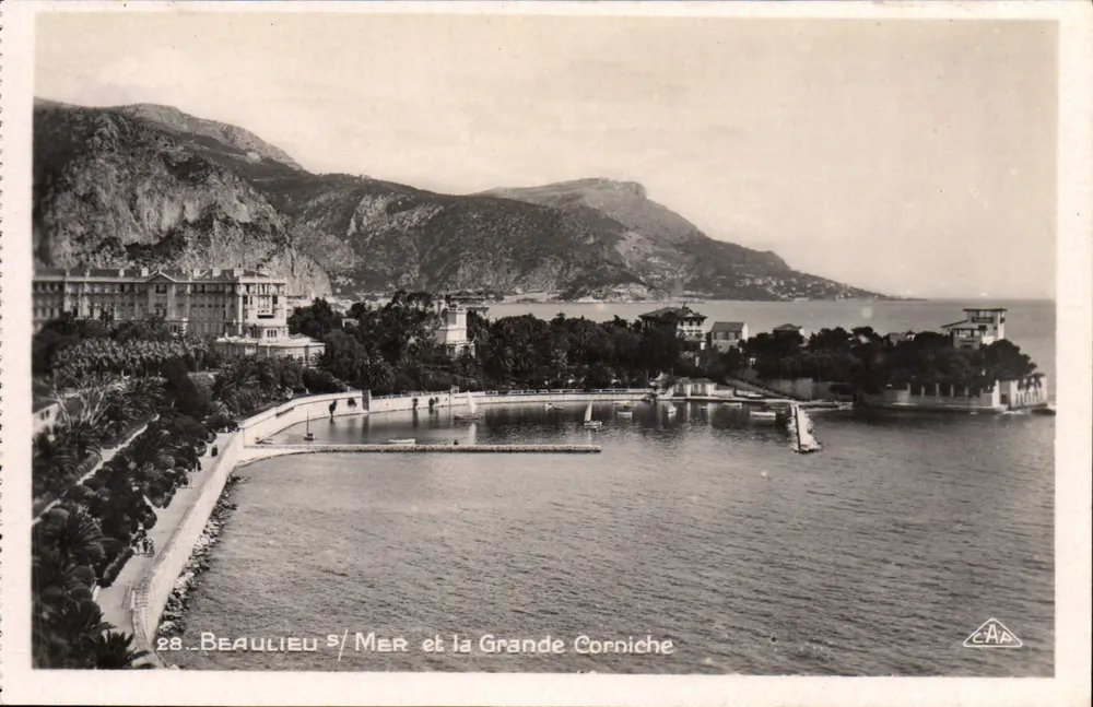Beaulieu-sur-Mer e la Grande Corniche — CAA, n°28 - Recto