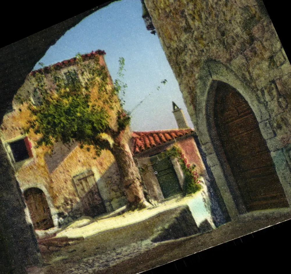 Eze-sur-Mer - O Planet, antigo bairro — PHOTOCHROMIE A.D.I.A. (A.M.) n°3917 - Frente