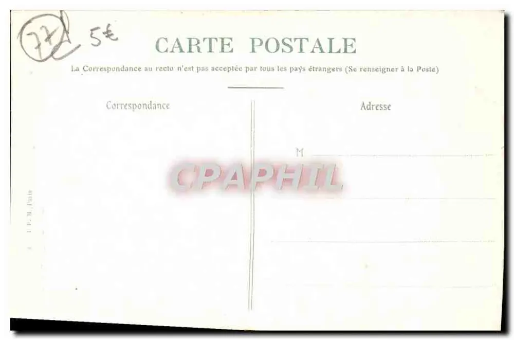 Moret-sur-Loing — Igreja de Nossa Senhora — F. Thison, editor, n°6 - Verso