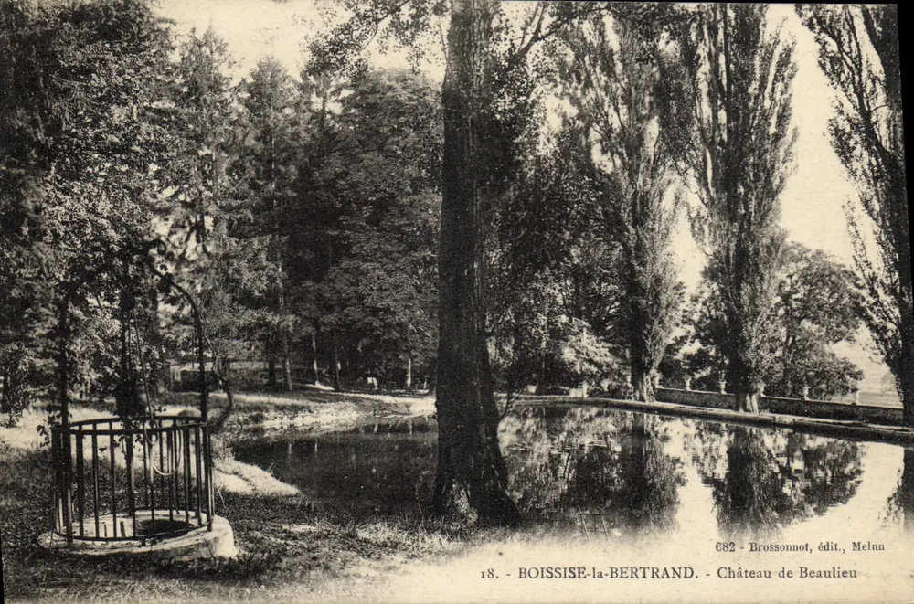 Boissise-la-Bertrand — Castelo de Beaulieu — editor Brossonnot, Melan, n° 682 - Frente
